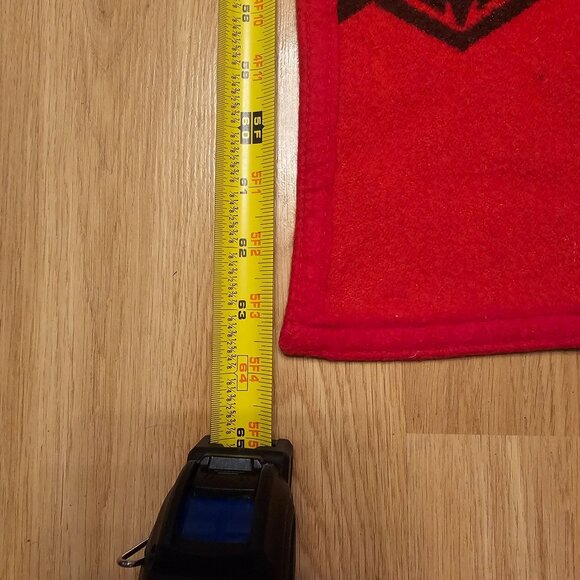 VTG Beaver State Pendleton Woolen Mills Reversible Throw 64"x78" Indian Blanket - Picture 6 of 7